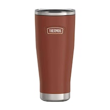Thermos Icon Is115 0,53l Slide Lock Mug Wstraw Pipetli Termos - Saddle Kahverengi