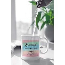 E Mc2 Kimya Eğlenceli Öğrenci Hediye Baskılı Kupa Bardak Beyaz-renki-2