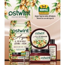 Ostwint Argan Özlü El Yüz ve Vücut Losyonu 100 ML + Argan Özlü Cilt Bakım Kremi 300 ML