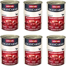Animonda Gran Carno Karışık Etli Köpek Konserve 400 G X 6 Adet