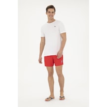 U.s. Polo Assn. Erkek Kırmızı Deniz Şortu 50282927-vr030 Kırmızı