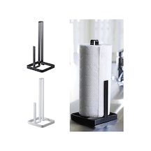 Yeşil Mutfak Rulo Kağıt Havluluk Banyo Doku Standı Siyah Ve Beyaz Peçete Rafı Ev Mutfak Depolama Aksesuarları