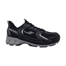 Lescon Orıon Unisex Siyah Bağcıklı Yürüyüş Koşu Spor Ayakkabı Siyah