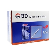 Bd Micro-Fine Plus İnsülin Enjektörü 0.5 ML 100 Adet