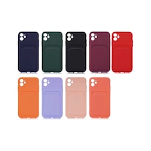 Apple Uyumlu iPhone 11 Uyumlu Ofix Kılıf-pembe Pembe -