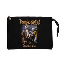 Rotting Christ The Heretics Siyah Clutch Cüzdan / El Çantası Siyah