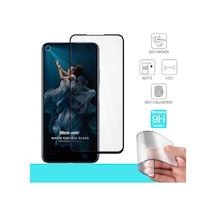 Microsonic Huawei Nova 5t Seramik Matte Flexible Ekran Koruyucu Siyah