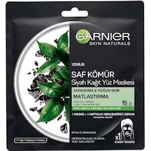 Garnier Skin Naturals Saf Kömür Siyah Kağıt Yüz Maskesi