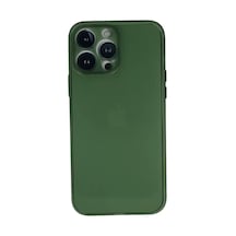 Newface Apple İphone 13 Pro Kılıf Pp Ultra İnce Kapak - Yeşil