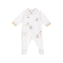 Chicco Bebek Arkadan Açılan Tulum 09101595000000 000033 Beyaz