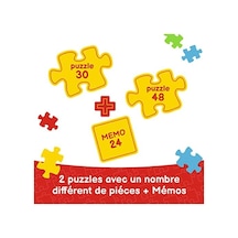 Frozen 2, A Land 2 In 1 Puzzle 30+48 Parça