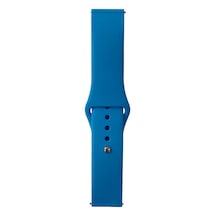 Huawei Gt2 42mm Band Serisi 20mm Klasik Kordon Silikon Strap Kayış - Yeşil