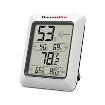 ThermoPro TP50 Termometre İç Mekan Dijital Sıcaklık ve Nem Ölçer