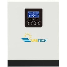 Uretech 3kva 2400 Watt 24v Tam Sinüs Akıllı Mppt 40a İnverter