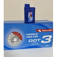 Petrol Ofisi Dot3 Hidrolik Fren Yağı 20 x 400 ML