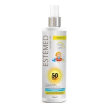 Estemed Çocuklar İçin Koruyucu Güneş Spreyi & Protective Sun Spray For Kids Spf50 100ml