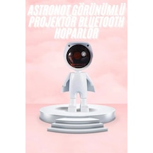 Sevimli Astronot Gün Batımı Lambası 5 Watt Enerji Tasarruflu Çok Renkli