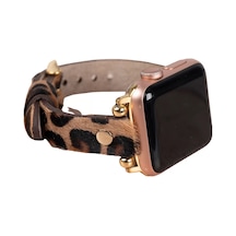 Apple Watch Uyumlu Deri Kordon 38-40-41mm Gt Leo1n Diğer