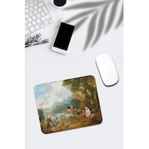 Lale Baskılı Kaymaz Tabanlı Mouse Pad Mousepad