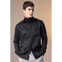 DeFacto Regular Fit Uzun Kollu Gömlek B8951AX23WNBK81