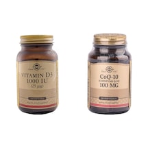 Solgar Vitamin D3 1000 Iu 100 Tablet Solgar Coenzyme Q-10 100 Mg