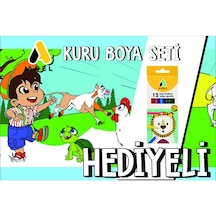 30x120 Boyama Rulosu Yaman Çiftlik Hayatı + Adel 12'li Kuru Boya