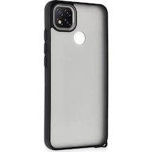 Newface Xiaomi Redmi 9c Kılıf Elegant Kapak - Siyah