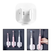 Yapışkanlı Duvara Monte Şarjlı Diş Fırçası Tutucu Stand-al4801 Beyaz