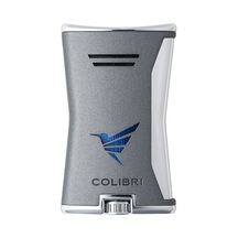 Colibri Tek Torch Pürmüz Gri Slim Puro Çakmağı Tr8758