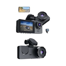 3 Kameralı 2 İnç 1080p Araç İçi Kamera Sürüş Kamerası Carplay 34902241