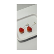Kiraz Küpe Tak-çıkar Kırmızı - 725595028 Kırmızı