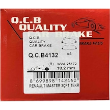 Q.C.B Beşer 4132 Arka Fren Balatası Karsan Jest - Master 3