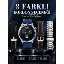 Amoled Ekranlı Bluetooth Akıllı Saat 3 Kordonlu Uzun Pil Ömürlü