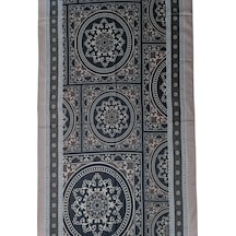 Mim Eşarp Ecenur Soft Pamuk Retro Şal Gül Kurusu