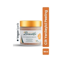 Cilt Yenileyici Arındırıcı Gözenek Temizleyici Panthenol Kayısı Çekirdeği Yağı Vegan Cilt Yenileyici Peeling 100 Ml
