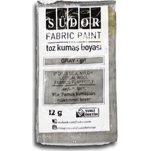 Südor Toz Kumaş Boyası 12 Gr. Gri