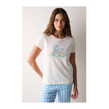 Penti Picnic Çok Renkli Pantolon Pijama Takımı