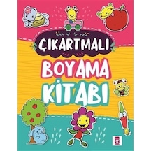 Çıkartmalı Boyama Kitabı- Timaş Çocuk