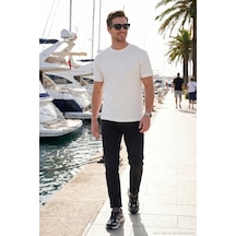 Buratti Pamuklu Slim Fit Normal Bel Jeans Erkek Kot Pantolon 5901c83mılano Siyah
