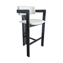 Narvik Bar Sandalyesi Siyah