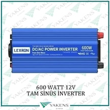 Lexron 600 Watt 12v Tam Sinüs İnverter Lexron