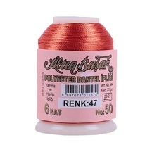 Altınbaşak Oya Ve Dantel İpi 20 Gr - Royaleks - No: 047 Çok Renkli