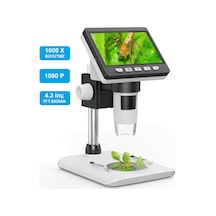 Triline 1000x Dijital Lcd Ekranlı Usb Hd Mikroskop 1080p 4.3 İnç