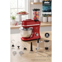 Sinbo SMX-2772 1200 W Çok Amaçlı 3in1 Mutfak Şefi Mikser & Blendet Set