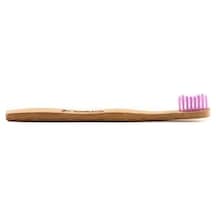 Bambu Diş Fırçası Çocuk Ultra Soft Ultra Yumuşak Pembe, Açık Ahşap