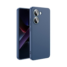 Zore Poco X7 Pro Kılıf Ogaa Mara Lansman Kapak - Lacivert