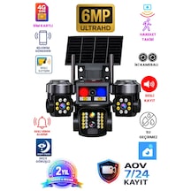 İki Kameralı Sim Kartlı 7/24 Kayıt Özelliği Olan Güneş Enerjili Su Geçirmez Güvenlik Kamerası İki Kameralı Sim Kartlı 7/24 Kayıt Özelliği Olan Güneş Enerjili Su Geçirmez Güvenlik Kamerası