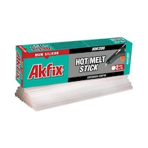 Akfix Mum Silikon 11 MMx30 CM Çubuk Silikon Sıcak Silikon 1 KG 1pk