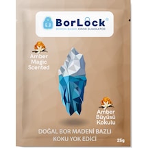 Borlock Amber Büyüsü Kokulu Koku Giderici 15 x 25 G