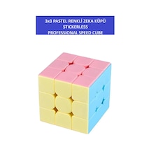 3x3 Profesyonel Pastel Renkli Speed Cube Zeka Sabır Küpü